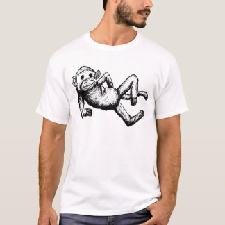 誘惑的なsockmonkey tシャツ