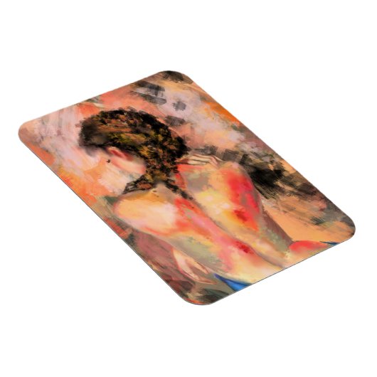 誘惑的レディーアートウーマン体マグネット マグネット (右側)