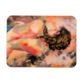 誘惑的レディーアートウーマン体マグネット マグネット (横)