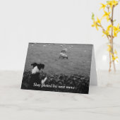 誘惑 カード (黄色い花)