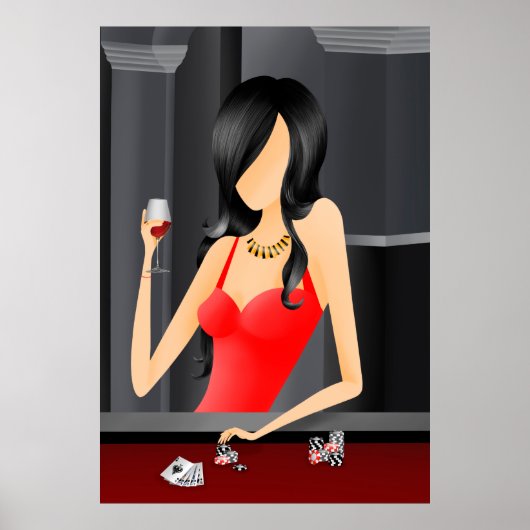 「誘惑」ゲームの女王 ポスター (正面)