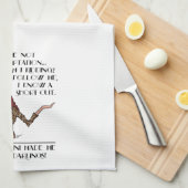 誘惑、ショートカット キッチンタオル (四つ折り)