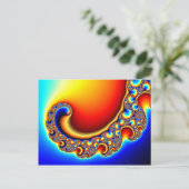 誘惑 - フラクタル ポストカード (スタンド正面)