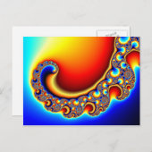 誘惑 - フラクタル ポストカード (正面/裏面)