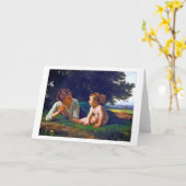 誘惑、ブーゲロー カード (黄色い花)