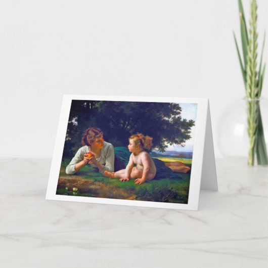 誘惑、ブーゲロー カード (正面)