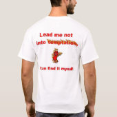 誘惑 Tシャツ (裏面)