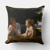 誘惑William Bouguerau クッション (正面)