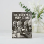 誘拐から一時休止するエイリアン休憩 ポストカード (スタンド正面)