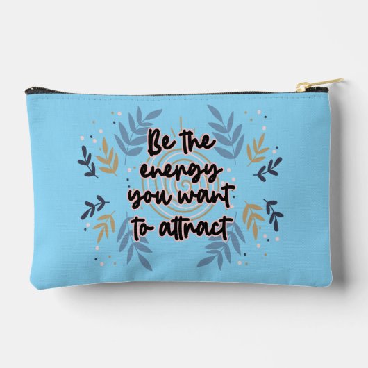 誘致したいエネルギーである アクセサリーポーチ (裏面)