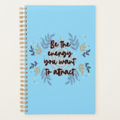 誘致したいエネルギーである プランナー手帳 (正面)