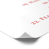 誘致情緒導スタイリッシュ導尺度の法則 ポスター (角)