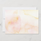 語お洒落句|写真発表を開始 招待状 (裏面)