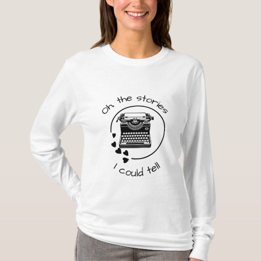 語り得るストーリー Tシャツ (正面)
