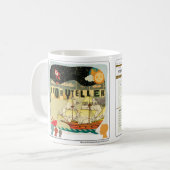 語り手の原型のクラシックなコーヒー・マグ コーヒーマグカップ (正面左)