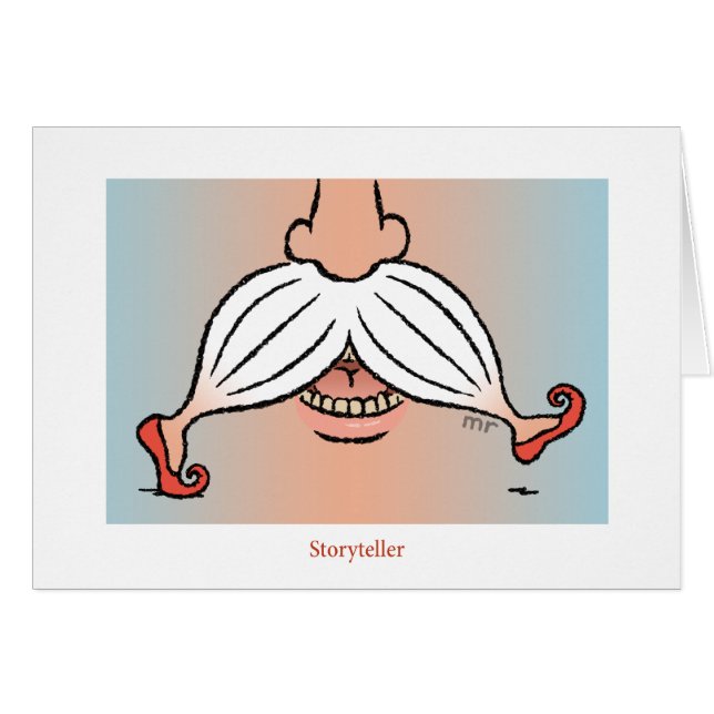 語り手カード (正面横)