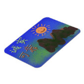 語中国の:诚 实、可 靠 マグネット (左側)