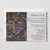 語前向き句 招待状 (正面)