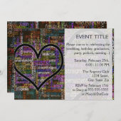 語前向き句 招待状 (正面/裏面)