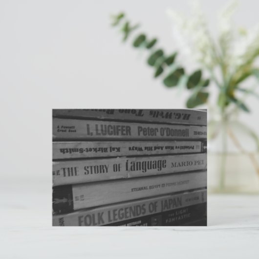 語学はがき ポストカード (スタンド正面)