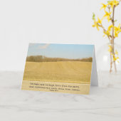 誠実さと義 – 空白の聖なる書物、 経典カード カード (黄色い花)