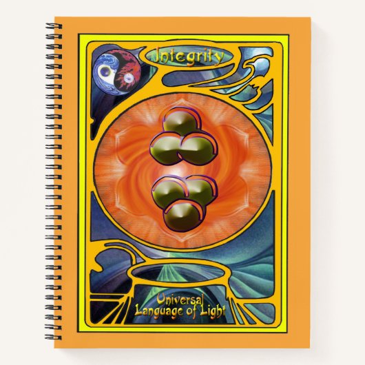 誠実さの魂の質 ノートブック (正面)