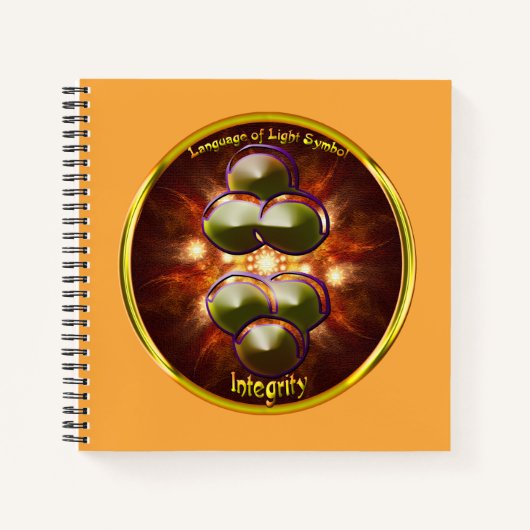 誠実さの魂の質 ノートブック (正面)