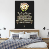 誠実さ尊重MXT キャンバスプリント (インサイチュ (寝室))