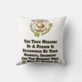 誠実さ尊重MXT クッション (裏面)