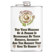 誠実さ尊重MXT フラスク (正面)