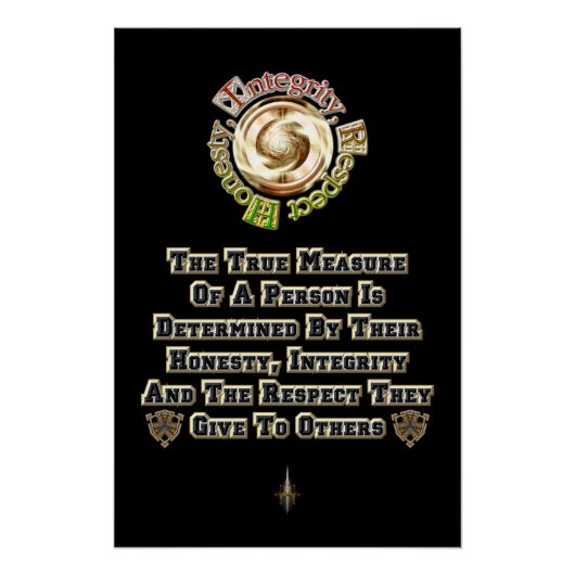 誠実さ尊重MXT ポスター (正面)