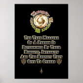 誠実さ尊重MXT ポスター (正面)