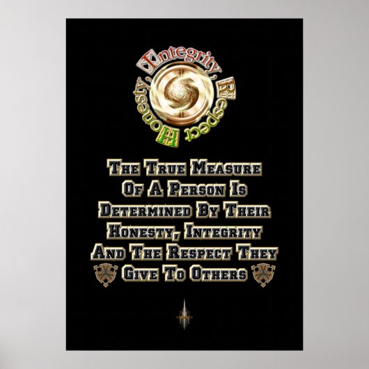 誠実さ尊重MXT ポスター (正面)