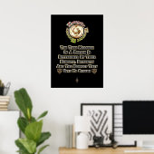 誠実さ尊重MXT ポスター (ホームオフィス)