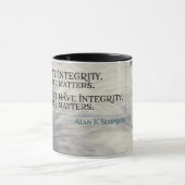 誠実である マグカップ (中央)