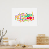 誠実で信頼できるキャラクター ポスター (キッチン)