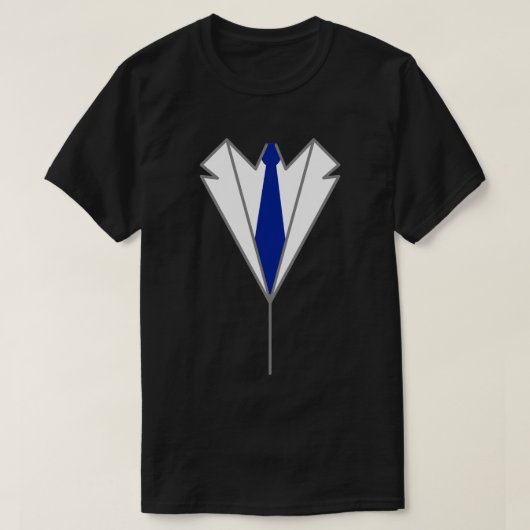 誠実なビジネスのペンギン Tシャツ (デザイン正面)