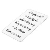 誠実な人々 マグネット (左側)