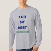 誠実な努力 サーカスティックTシャツ Tシャツ (正面)