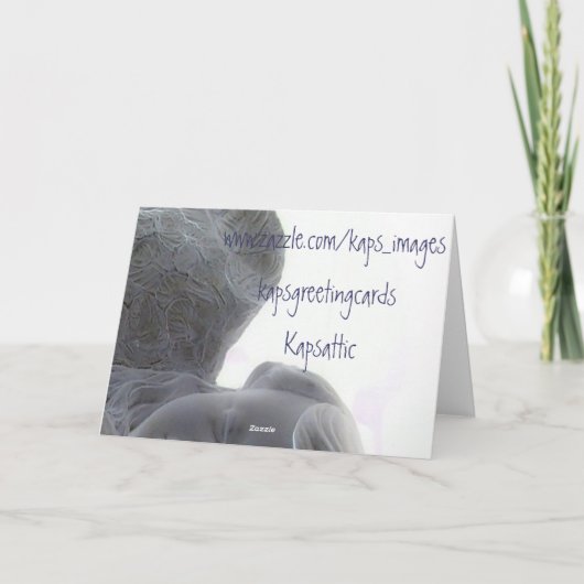 誠実な悔やみや弔慰 カード (裏面)