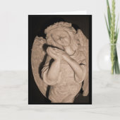 誠実な悔やみや弔慰 カード (正面)