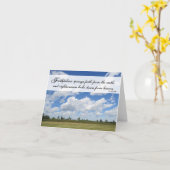 誠実な春4番目 – 空白の聖なる書物、 経典カード カード (黄色い花)