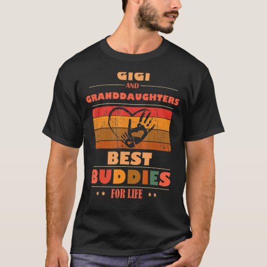 誠実な祖父母の仲間のための人生GIGIグランドダ Tシャツ (正面)