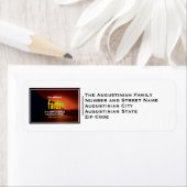 誠実に |ヘブライ11:6 |写真 |クリスチャン ラベル (インサイチュ)