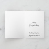 誠実感謝していなホワイトウルフ動物聖なる書物、 経典 カード (内部)