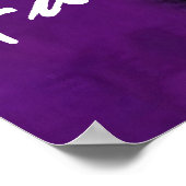 誠実 ポスター (角)