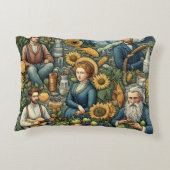 誠意あふれる贈り物、枕 アクセントクッション (裏面)