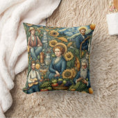 誠意あふれる贈り物、枕 クッション (ブランケット)