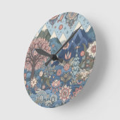 誠意に満ちた贈り物 ラウンド壁時計 (傾斜)