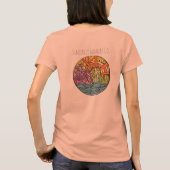 誠意をこめてハナCo.山の景色のワイシャツ Tシャツ (裏面)